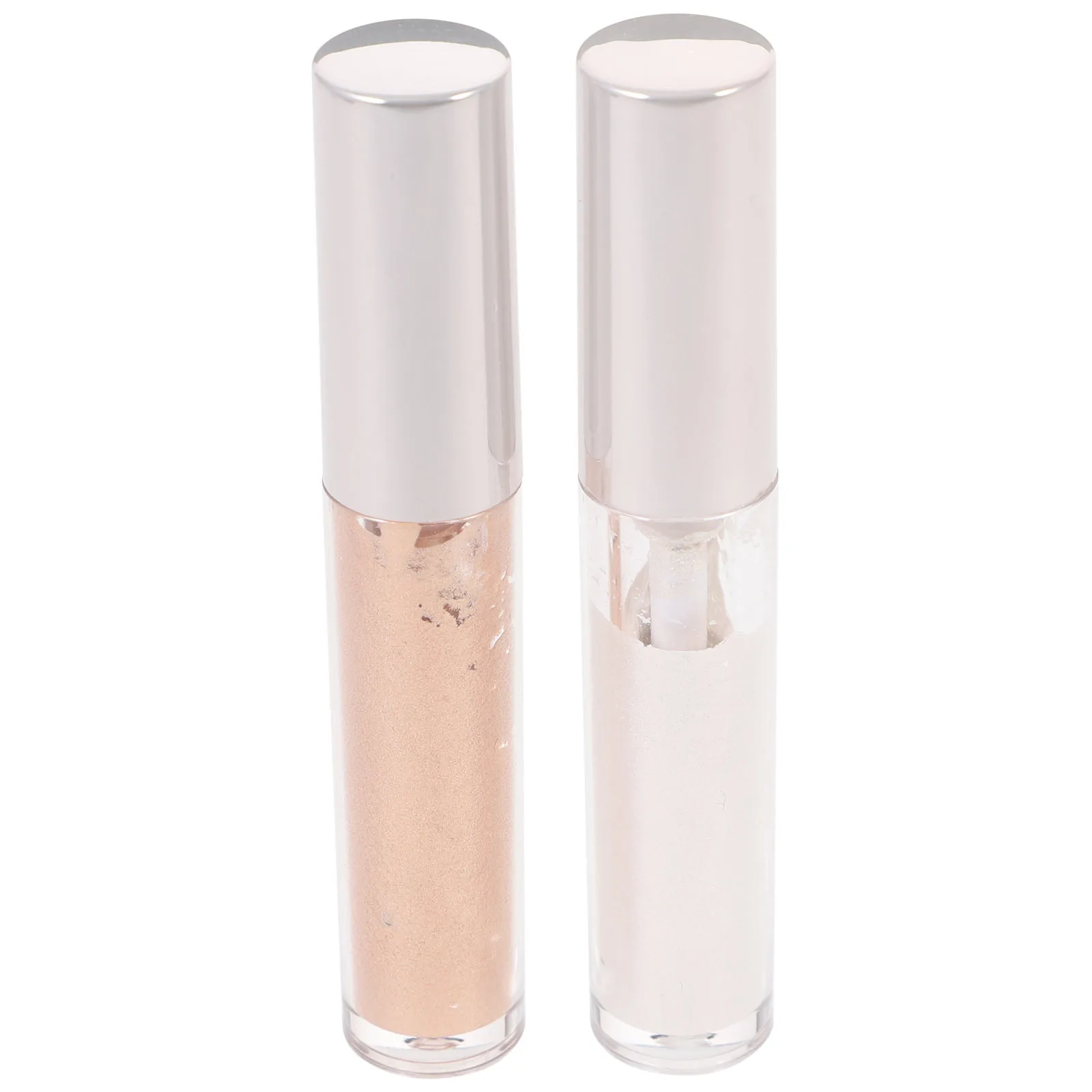 2Pcs Sparkly Eyeshadow Liquid Smooth Texture Highly Pigmented Glitter Eye Makeup Supplies for Birthday Wedding Evening Party