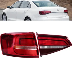 Car Inside Outer Tail Light For Volkswagen Jetta US Version 2015 -2018 LED Tail Lamp Signal Barke Light Housing Without Bulb