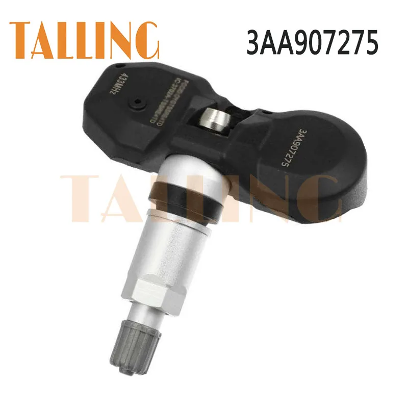 3AA 907275   Sensor de monitor de pressão dos pneus tpms 433mhz para volkswagen cc 2012-2017, tiguan 2012-2019, passat 2010-2014 passat cc