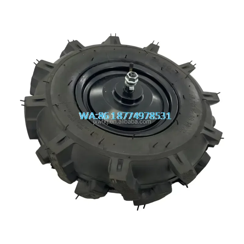 Wmwmnu 600W 8inch Low Speed High Torque Geared Hub Motor for Wheelbarrow Trolley Cart Carrier
