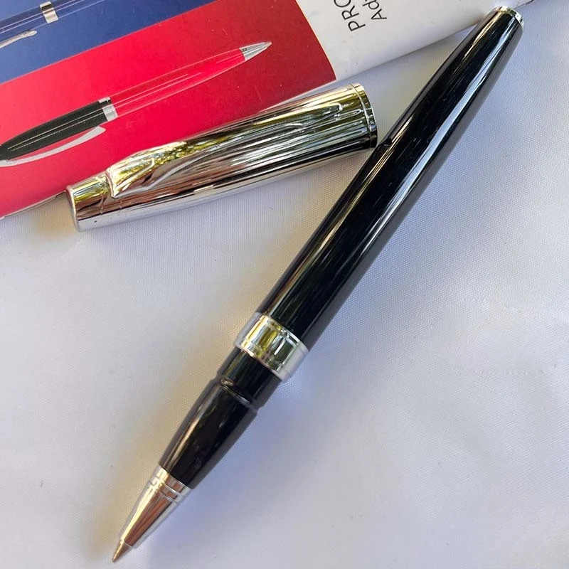 

Роскошная металлическая шариковая ручка на масляной основе с черными чернилами 0,7 мм, сменный инструмент для письма, гелевая ручка, офисные студенческие милые канцелярские принадлежности, подарочные ручки