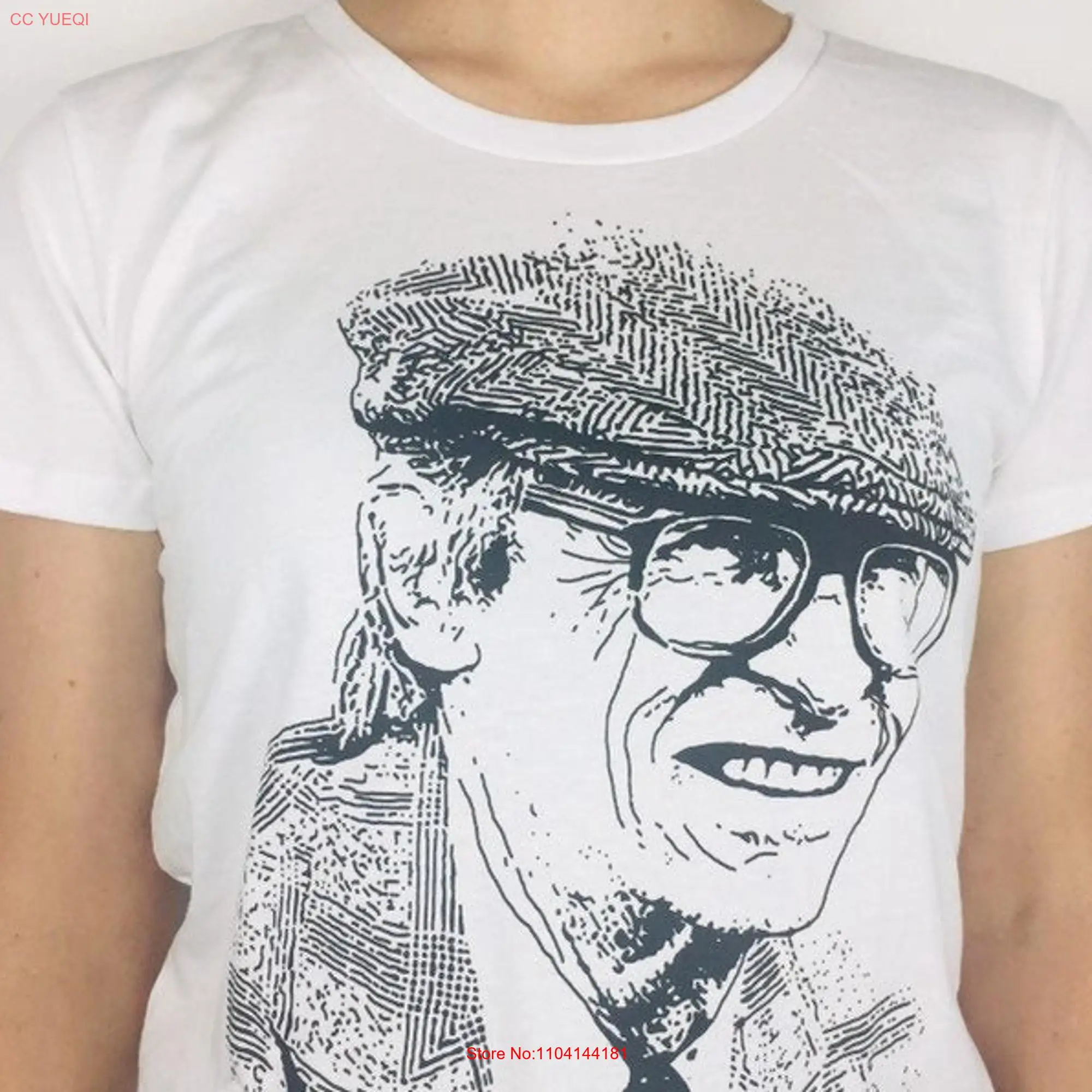 John Rawls T shirt organic cotton long or short sleeves