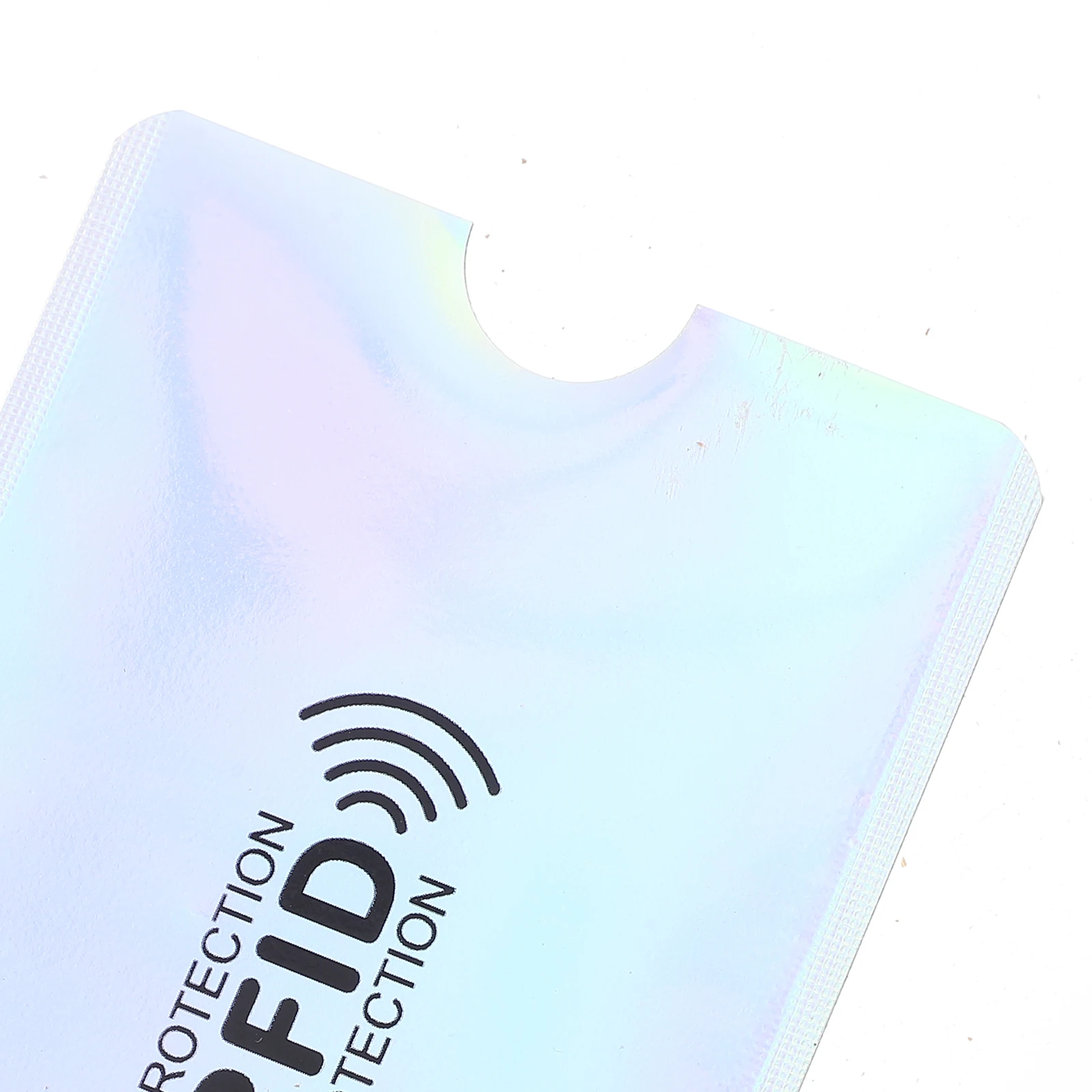 

10pcs Slim Id Sleeves Rfid Blocking Credit Protective Covers Aluminum Foil Pet Pe Material Multiple Cards Holder