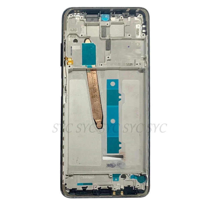 Mittleren Rahmen Zentrum Chassis Abdeckung Für Xiaomi Poco X3 Pro Telefon Gehäuse Metall LCD Rahmen Reparatur Teile