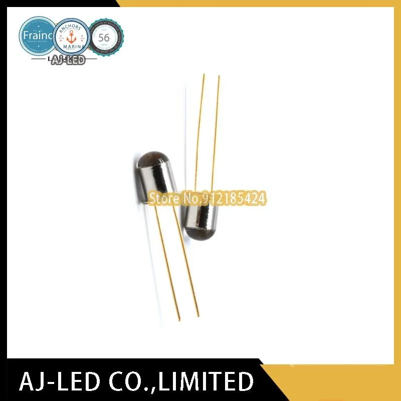 

10pcs/lot BT401 infrared emitting tube 5mm wavelength 940nm photoelectric silicon photodiode metal gold seal TO-18