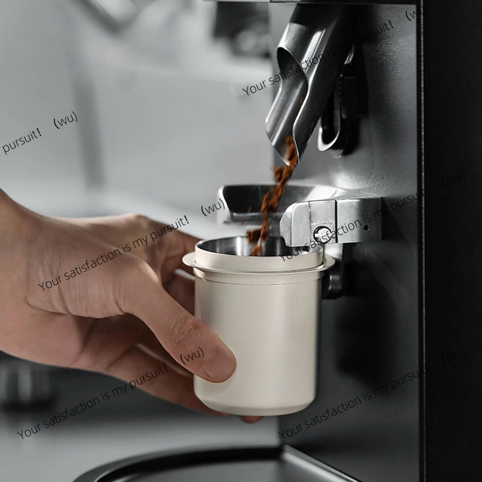 Bomber upside down powder cup 58mm handle universal powder drop cup Italian bean grinder