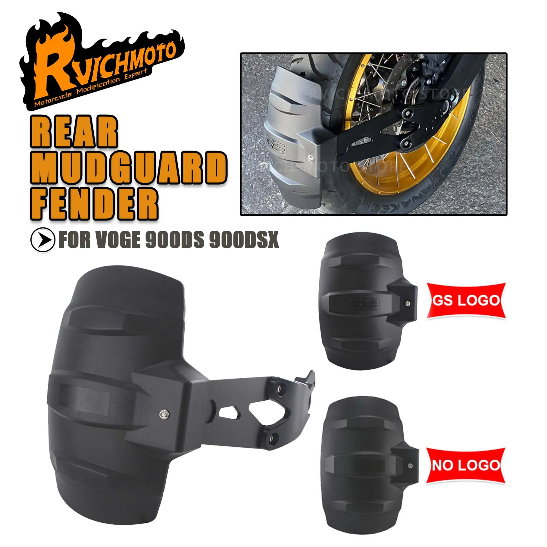 DSX 900 SDX Motorcycle Rear Fender Wheel Hugger Mudguard For VOGE DSX900 DS900X DS900X DS900 X 900DS DS 900X Mudflap Mud Guard