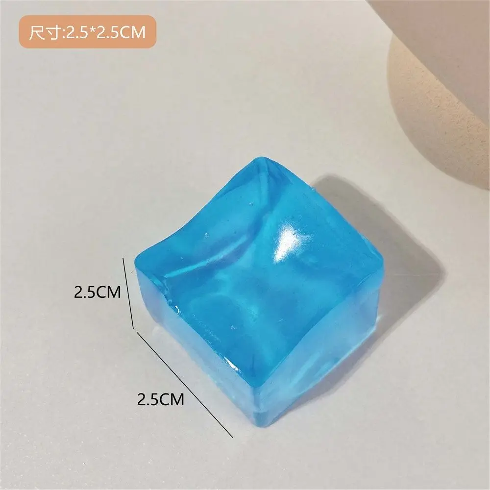 

Children Gifts Fish Cat Paw Transparent Hand Pinching Cat Paw Mini Mochi Squeeze Mini Mochi Ice Block Ice Pressure Ball Toy