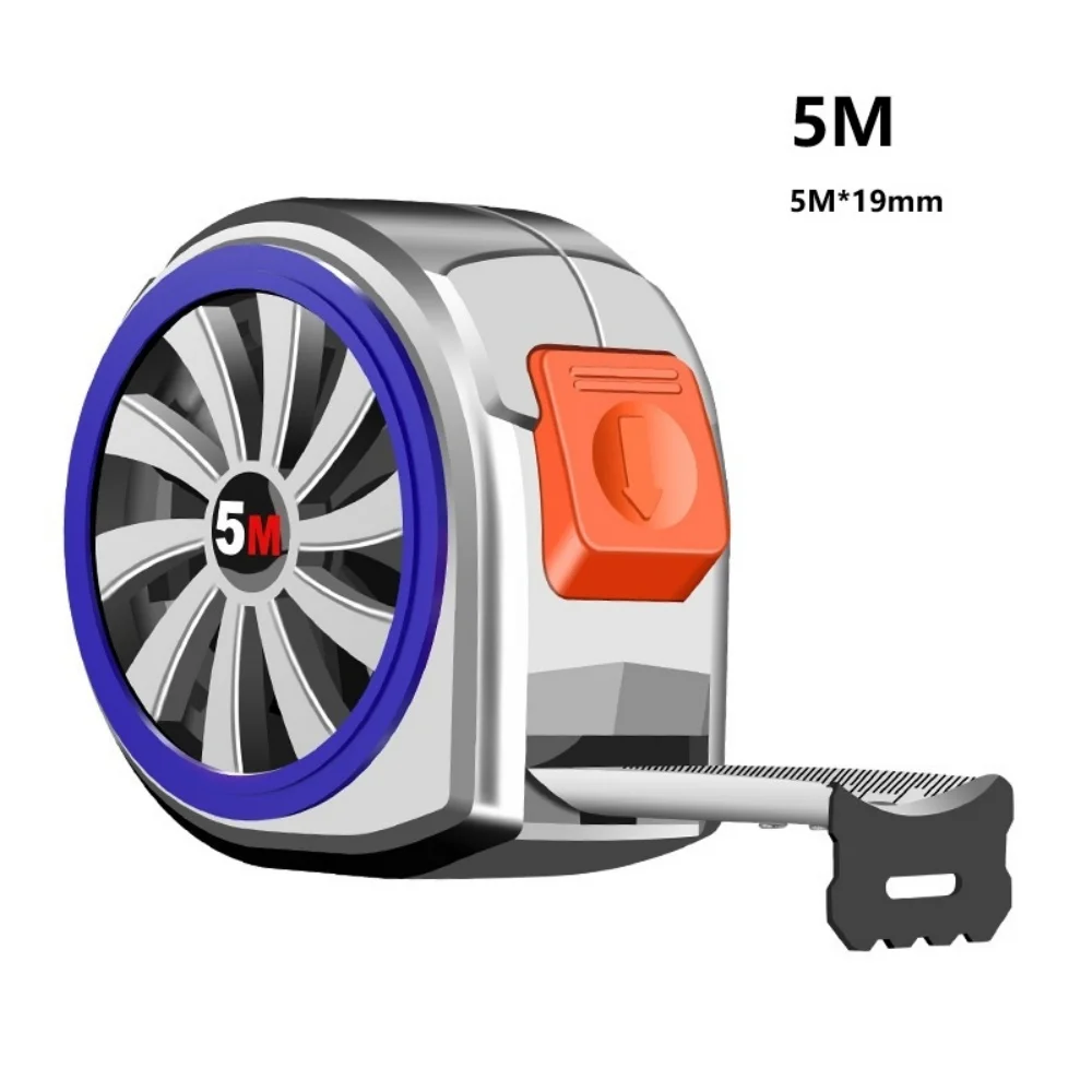 

Рулетка измерительная 5М, полая, самоблокирующаяся, высокоточная, из углеродистой стали, водонепроницаемая, нержавеющая, в корпусе из АБС-пластика, для строительных работ