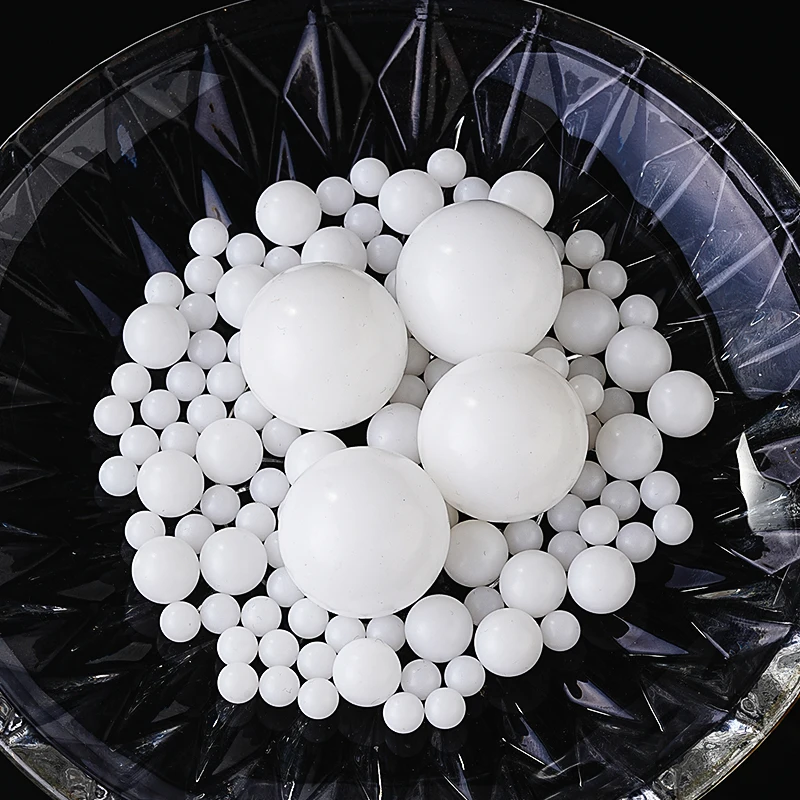 1-200Pcs Silicone Ball Solid Elastic Ball 10/12/13/14/15/16/18/19/20-70mm White Round Sealing Silicone Ball Industrial DIY Parts