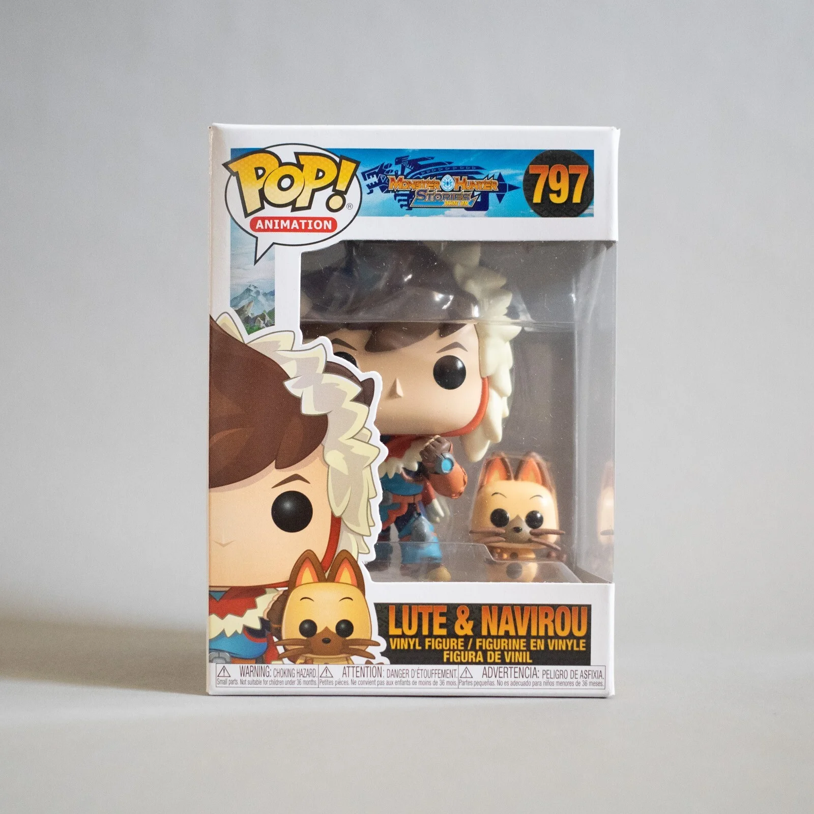 

Funko POP! Monster Hunter Lute & Navirou Vinyl Figure #797 Official Licensed Collectible Limited Edition Figures For Game Fans G