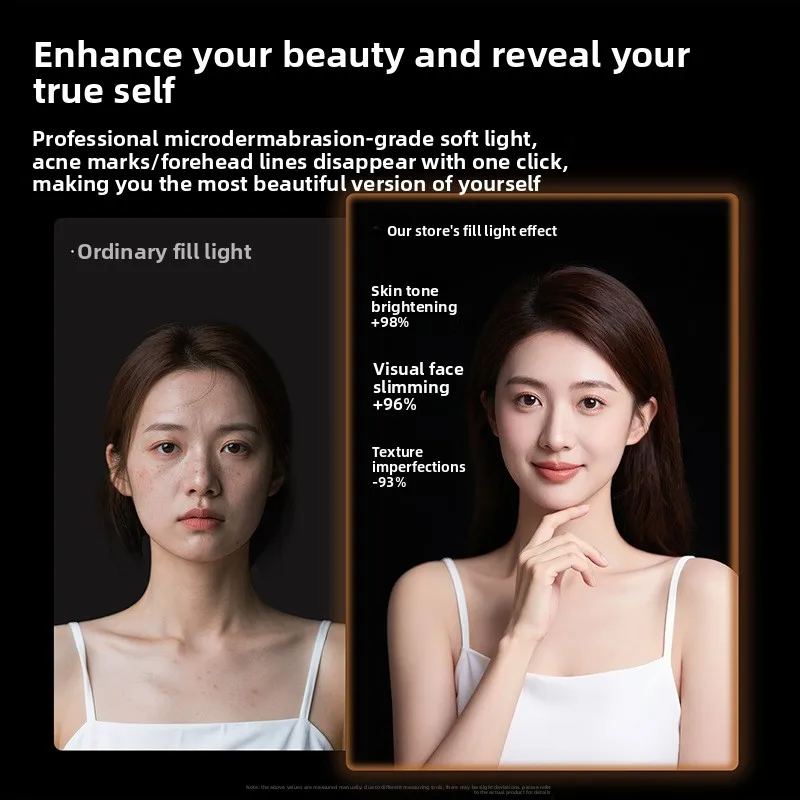 Lampu Atmosfer Saku M22 RGB (Baru) - Ringkas untuk Ponsel/Kamera Mirrorless, Sempurna untuk Siaran Langsung, Pencahayaan Foto & Video