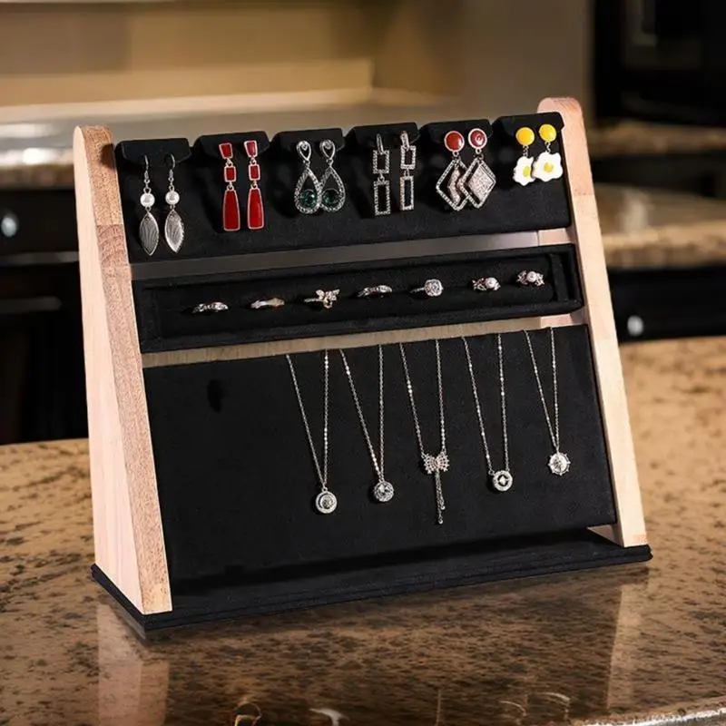 

Multifuntional Bracelet Holder Necklace Storage Rack Display Stand Jewelry Storage Rack Suitable for Home and Shop Use