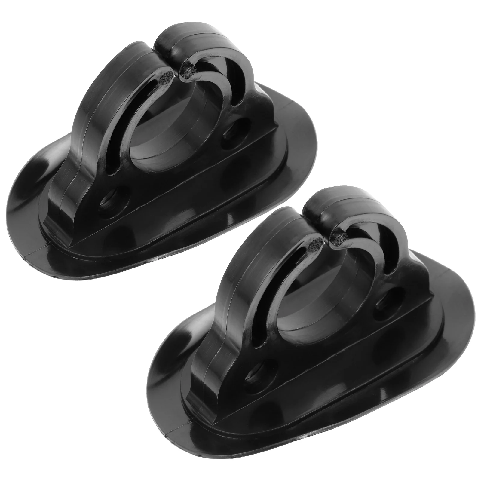 

2pcs Sturdy Paddle Holder Clip Mount Deck Fixed Durable Outdoor Kayak Accessories Canoe Boat Buckle Clamp Screw Universal