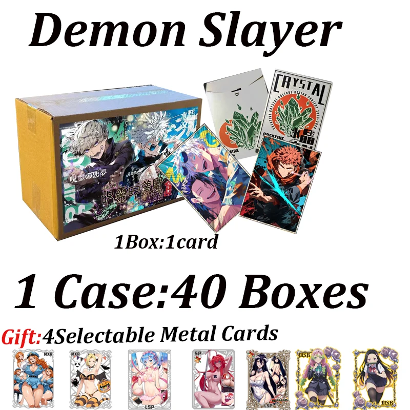 

Newest Jujutsu Kaisen B5 Size Wave 5 JJK Booster Box Gojo Satoru Nanami Sukuna Hobby Chrismas Gift