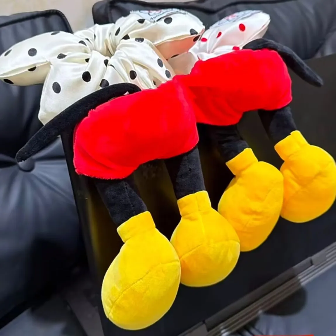 

Disney Микки Цветок в горошек Попка Волосы Симпатичные плюшевые объемные головки принцессы Сложные для завязывания волос Очаровательные аксессуары для волос для женщин