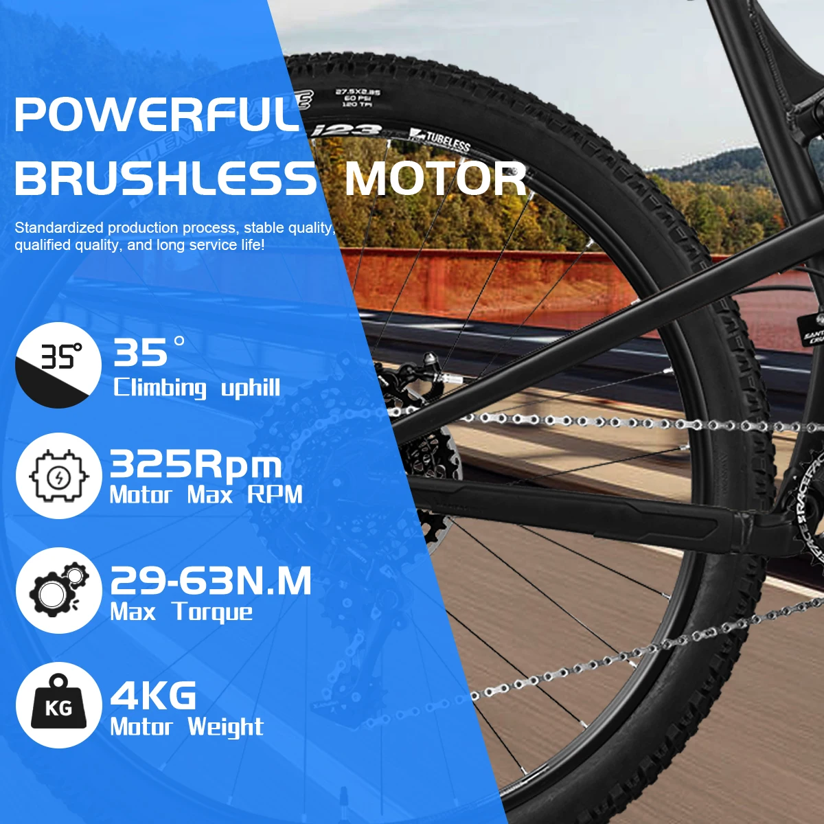 Dynamo Hub Front - MXUS Merk E-bike Naafmotor XF15F XF15R