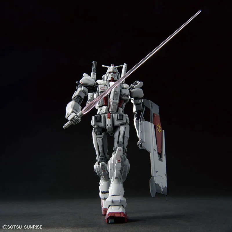 Bandai HGUC 1/144 RX-78[G]E Gundam EX RFV Koleksi Asli Asli Gambar Gundam Model Kit Action Figure Model Mainan Hadiah