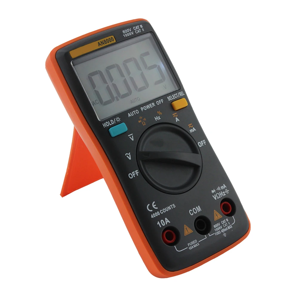 

Digital Multimeter Tester Digital Test Tool Voltage Current Resistance 400mV 4V 40V 600V AC DC Meter Equipment Meter