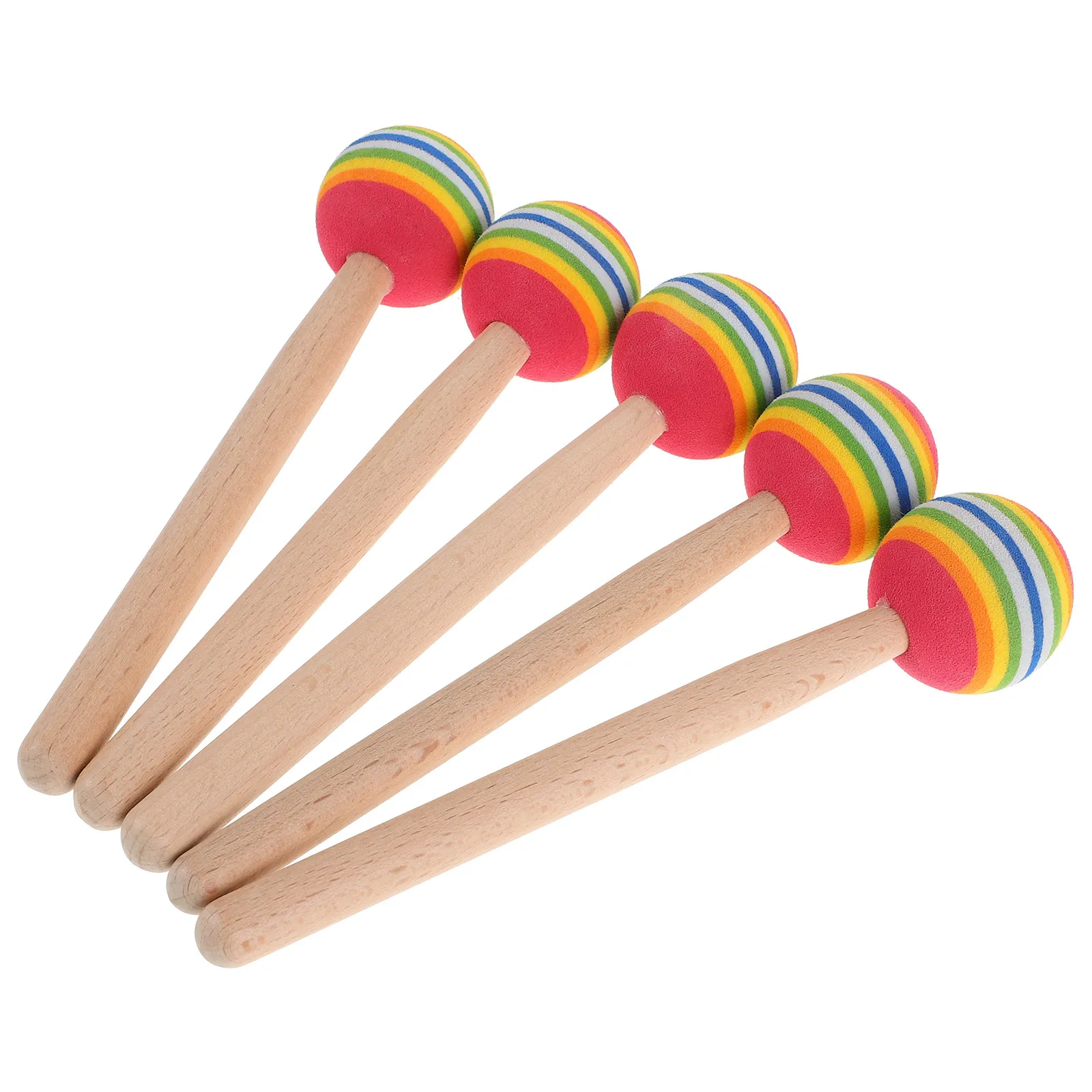 

Набор из 5 разноцветных палочек-молоточков с мягкими губчатыми наконечниками для детей и малышей, музыкальные инструменты для развития ритма