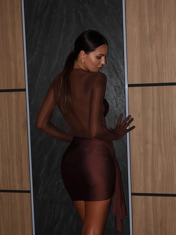 Thumbnail 3 - #86 Latest Long Sleeve Wrap Dress Offers