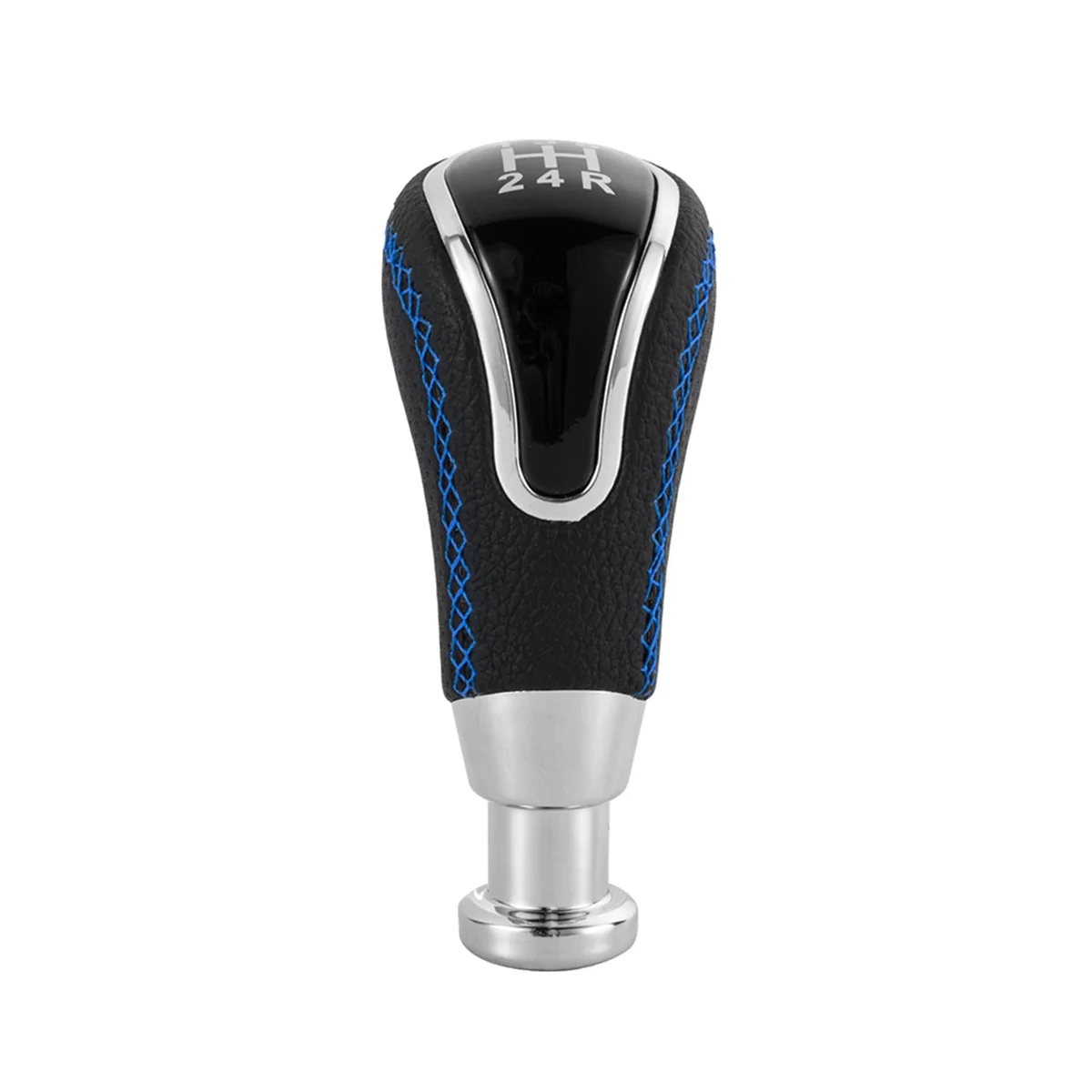 5 Speed Manual Car Gear Shift Knob Shifter Lever for Lada Vesta Granta Vaz Kalina Niva Samara Largus Chrome+Blue