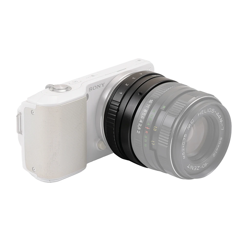 FOTGA Tilt Shift อะแดปเตอร์แหวนสําหรับ M42 เลนส์สําหรับ Sony NEX E Mount กล้อง ILCE-7 A7S A7R II A5100 NEX5 NEX-F3 A6000 A6100 A6300