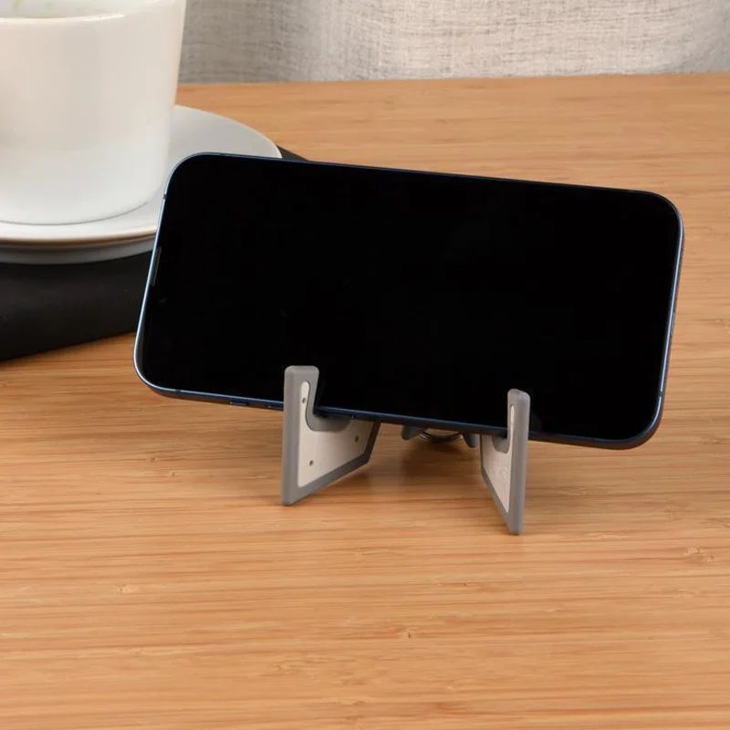

Портативный настольный держатель для мобильного телефона, креативный брелок, складная подставка для телефона, устойчивый ультра-кронштейн для телефона для Ipad, планшета, сотового телефона