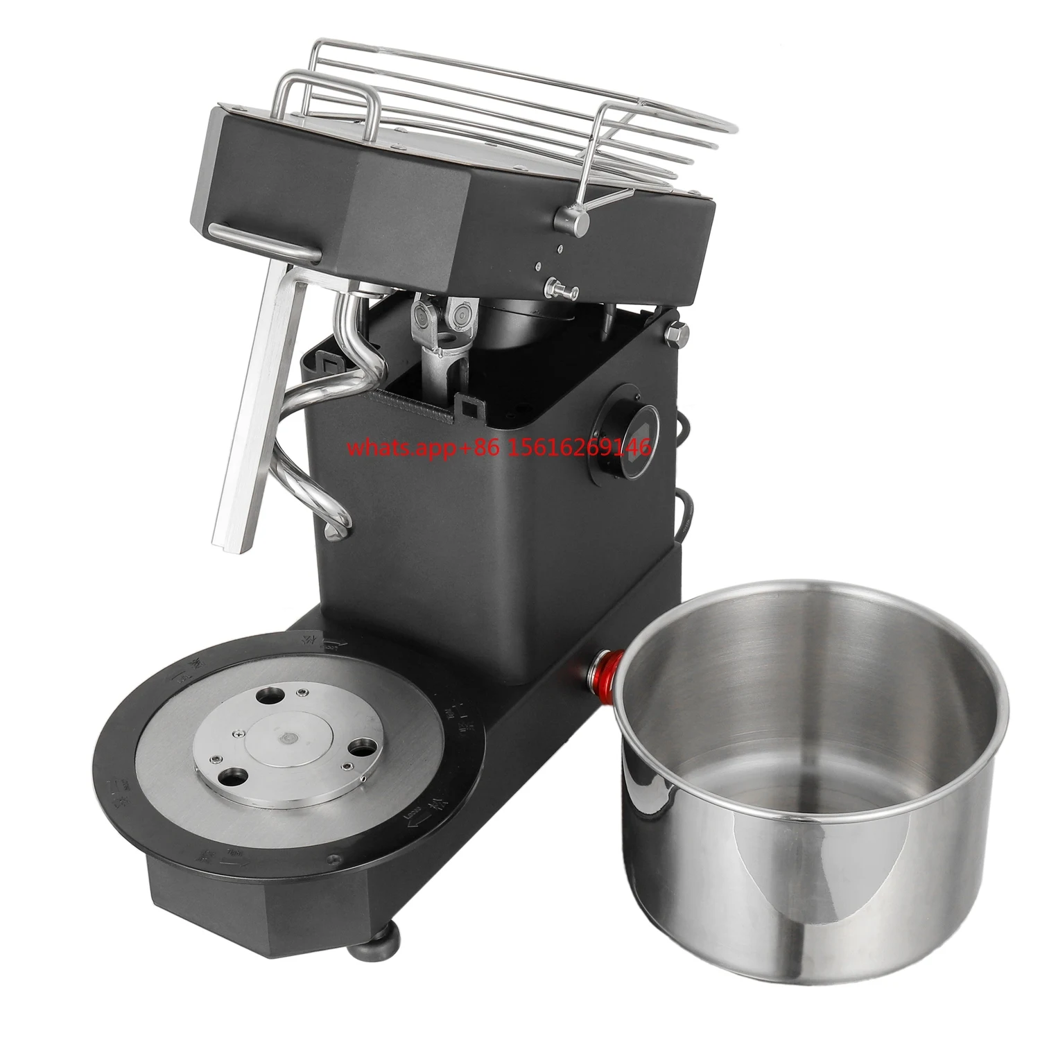 

2-4kg Flour Kneader Slient Working Timer Table Top Dough Mixer Machine for Bakery
