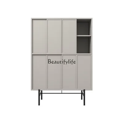 

Nordic fashion creative dining side locker simple modern designer storage home shoe cabinet