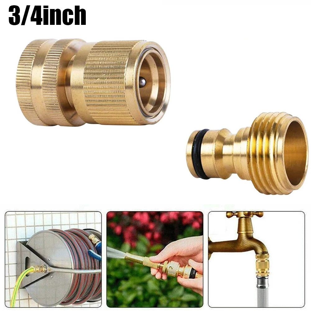 

Garden Accessories Quick Connector Gold Male & Female Quick Connector Garden Hoses Garden Durable High Quality