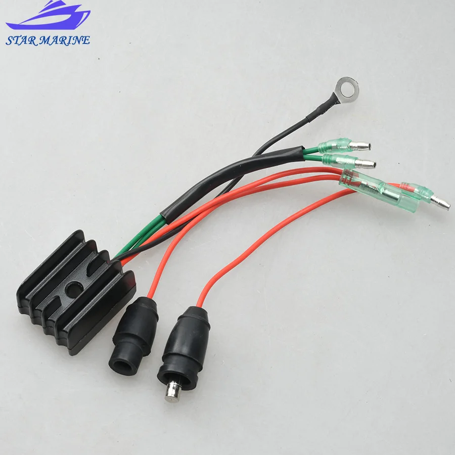 6G1-81970 Rectifier Voltage Regulator for Yamaha 25-70 HP Outboard 1984-2001 Engine Parts 6G1-81970-61 6G1-81970-62