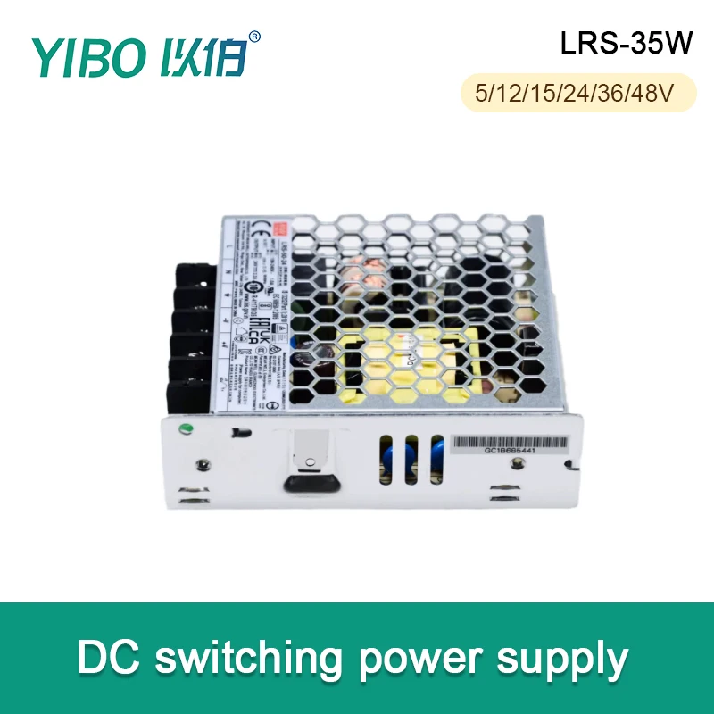 LRS-35 Series AC DC Switching Power Supply 5V 12V 15V 24V 36V 48V Industrial SMPS Power Supply Replacement