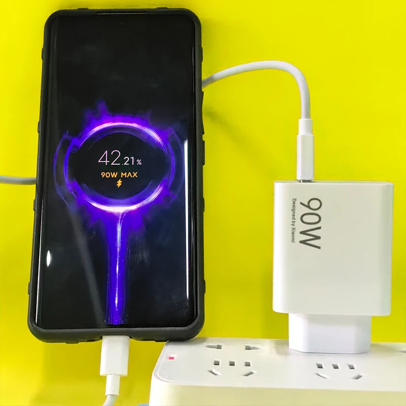 Xiaomi الأصلي 90 واط شاحن 67 واط USB محول سريع Mi 17 15 14 13 12 الترا ريدمي نوت 12T برو توربو تهمة نوع C كابل شحن