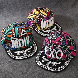 Kids Hip Hop Hat Summer Boy Parent-child Baseball Cap Boy Baby Thin Girl Caps Spring Autumn Outdoor Sun Hats Hip Hop Hat for Men