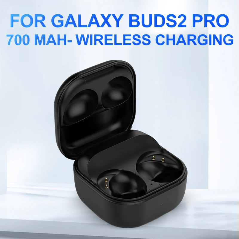 صندوق شحن بديل لهاتف سامسونج جالاكسي بادز 2 برو مع صندوق شحن ضوء المؤشر LED 450 مللي أمبير/700 مللي أمبير في الساعة علبة شاحن بطارية #2