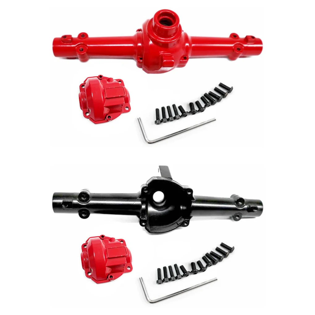 

2pcs 1/10 Front And Rear Axle Housings Aluminum Alloy Compact Yet Durable Design For RGT 86100 86100JC FTX5579