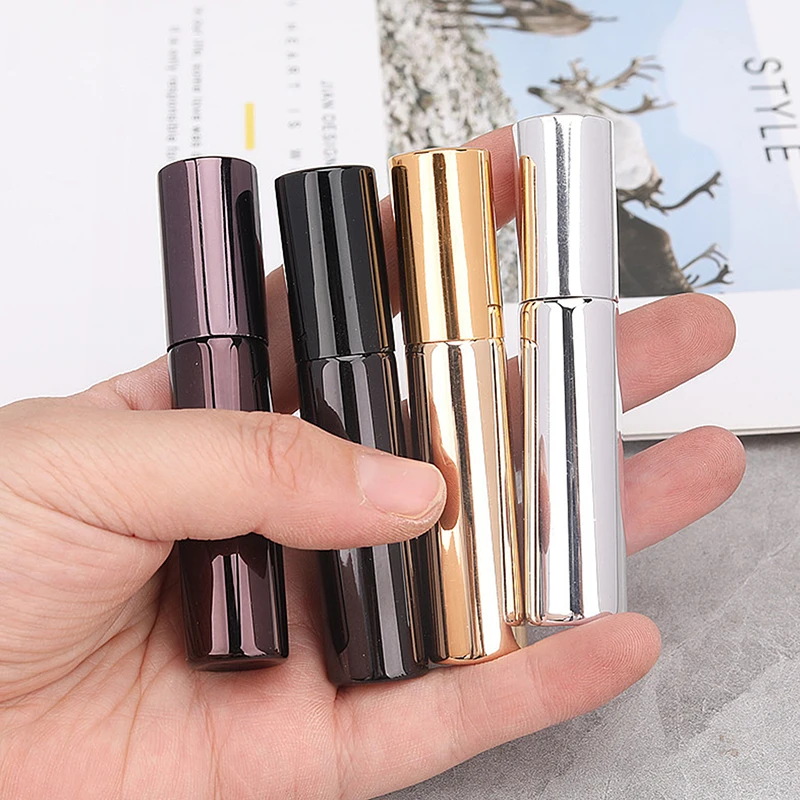 10ML Portable UV Glass Refillable Perfume Bottle With Aluminum Atomizer Spray Bottles Sample Empty Containers image 2