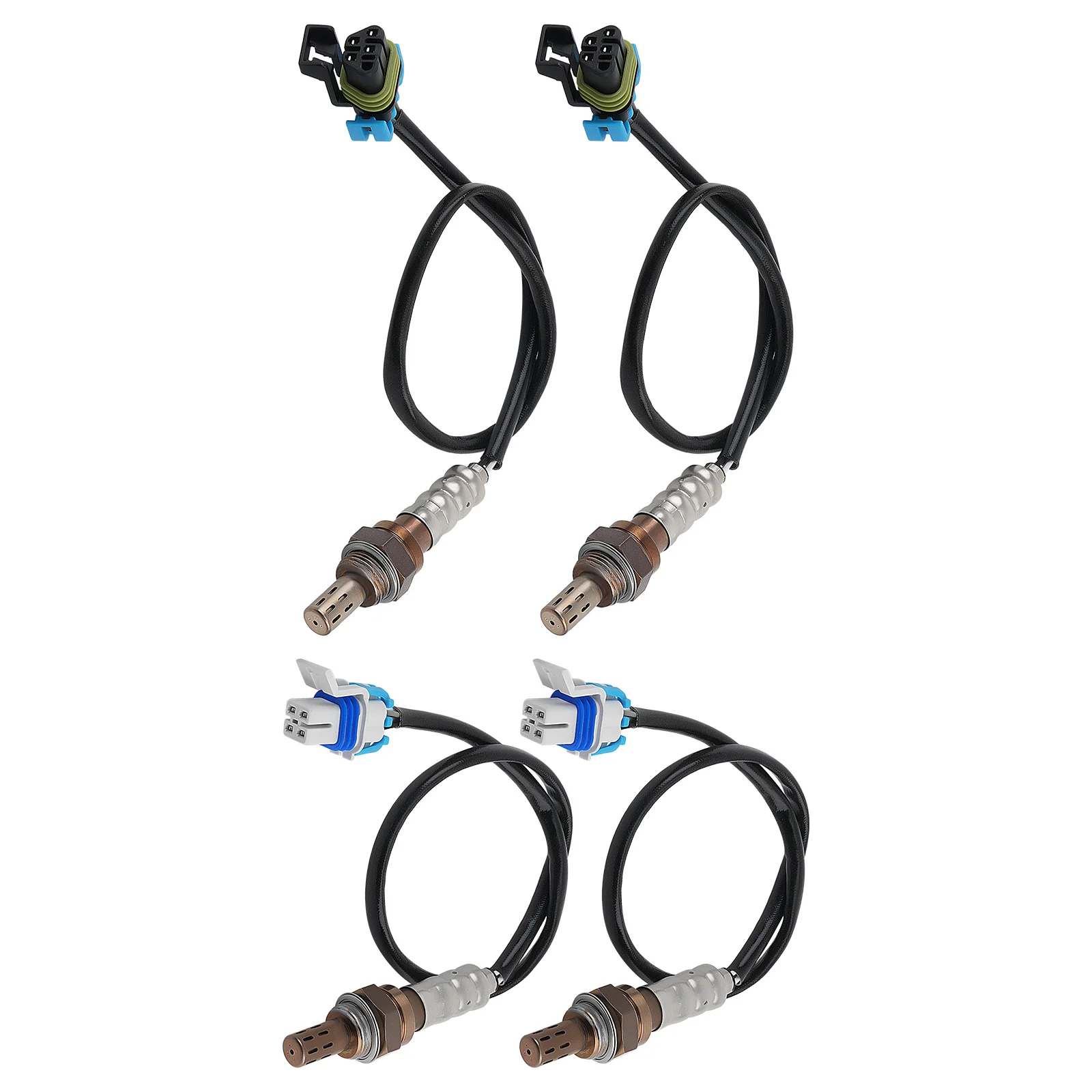 

4X Up & Downstream Oxygen O2 Sensor For Cadillac Escalade ESV V8 213-42297