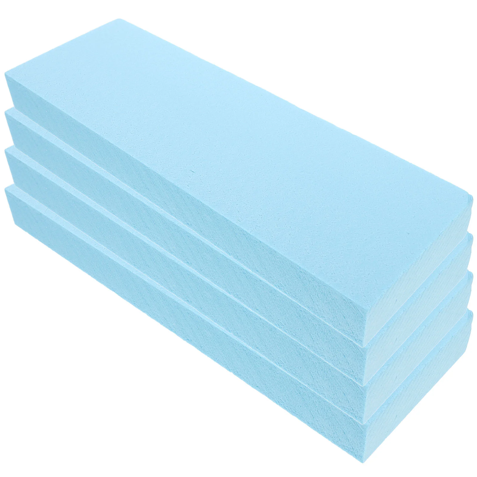 4 Pcs Plant Foam Blocks Material Light Blue Cardstock Villcase Sand Table Thermocol Funfiniti Bubble Maker