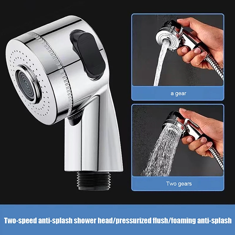 Faucet Extender External Shower Head Bathroom Faucet Adapter Attachment Washbasin Faucet External Shower Head Set