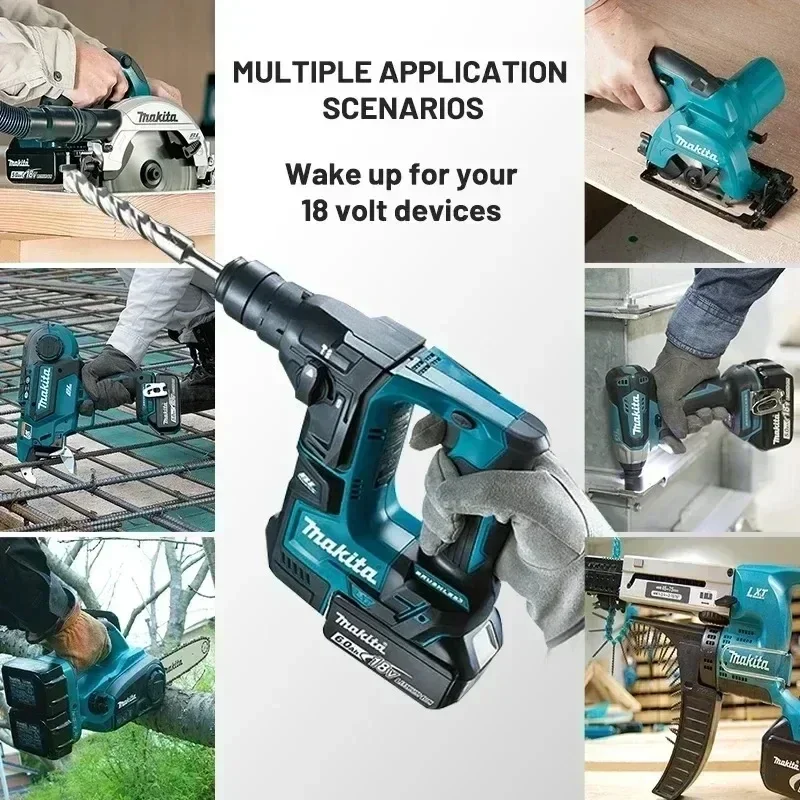 Rechargeable Cordles Indicator Capacity Battery High 18V Original 100% Lithium battery with Tool Power LED Makita for Makita