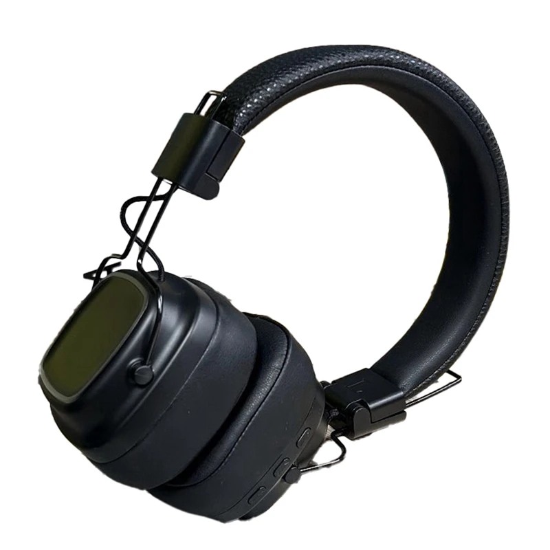 Cuffie per Marshall MAJOR IV cuffie Bluetooth Wireless luminose Heavy Bass microfono multifunzione per cuffie, nero
