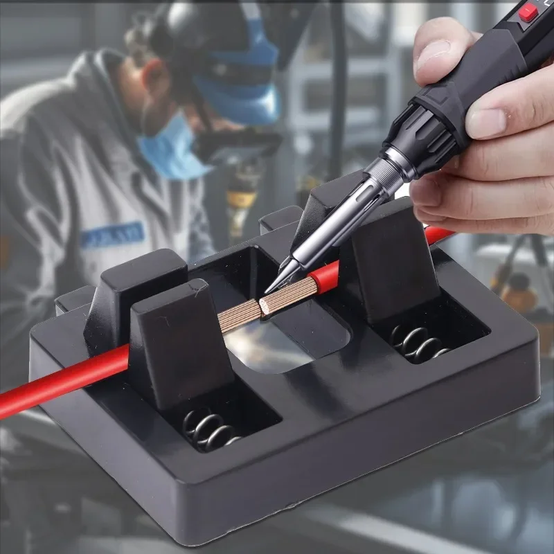 1-5PCS Welding Table Clamp Suction Welding Wire Fixture Bracket Workbench Wire Clamp Electrode Holders for Motherboard Soldering