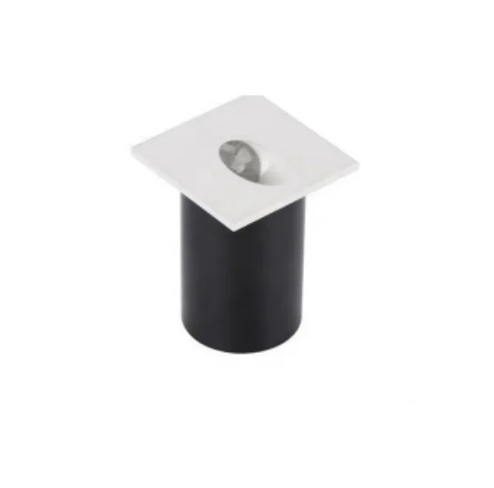1W Square Round Aluminum Light Emitting Diode Corner Wall Light, Step Stair Embedded Wall Light