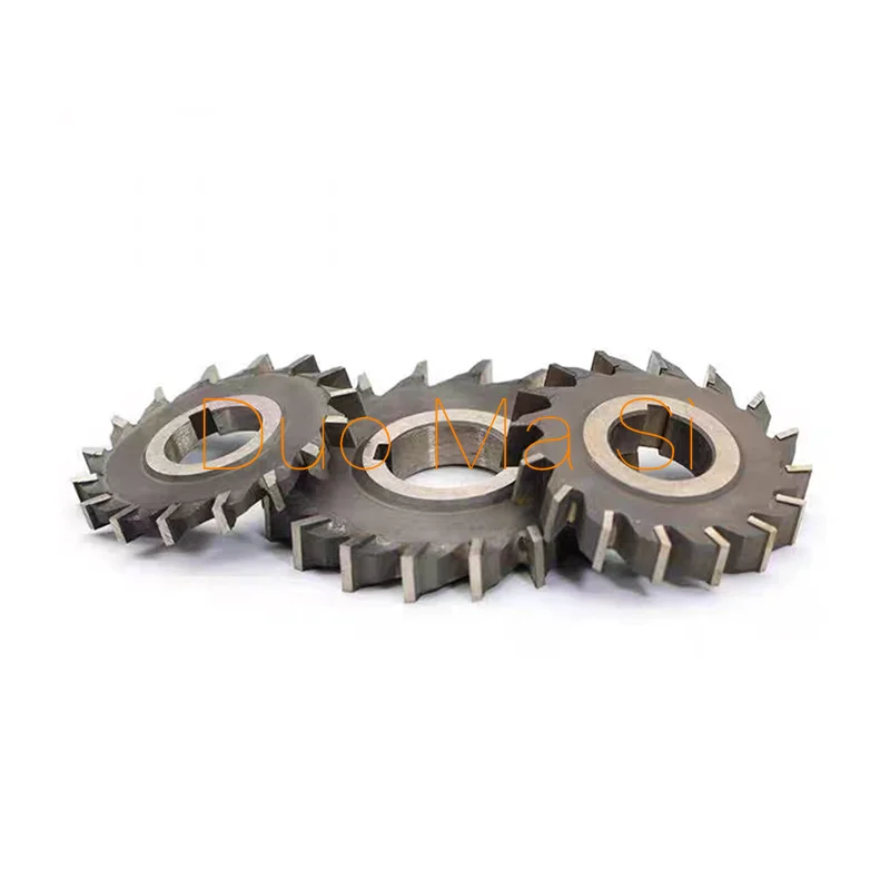 NEW 1PCS 50mm 63mm 75mm 80mm 100mm 125mm 130mm 150mm HSS Three Straight Tooth Blade Face Milling Cutter,4mm-20mm thickness