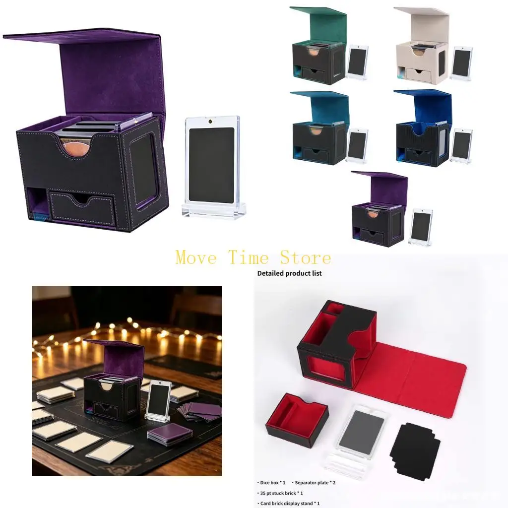 

92ME Sophisticated Leather Alternative Storage Solution With Reinforced Stitching For Valuable Collections