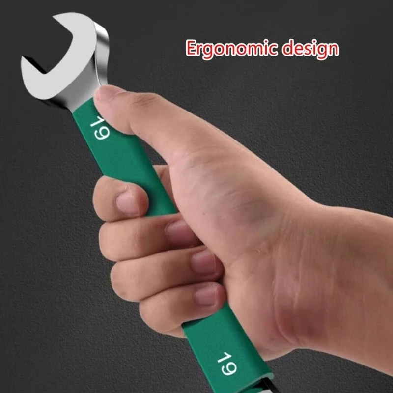 

5asd Wrench 6mm-32mm Professional Chrome Vanadium Steel Wrench