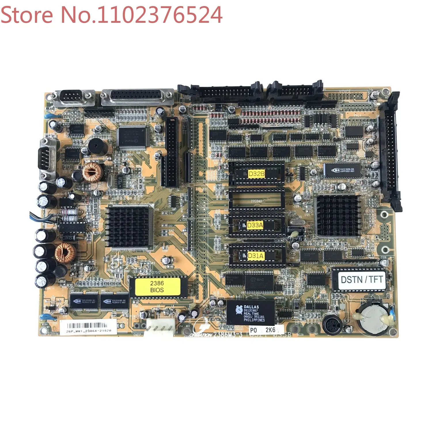 

Techmation MMI2386 2386m3-3 mmi display card /mother board for molding machine