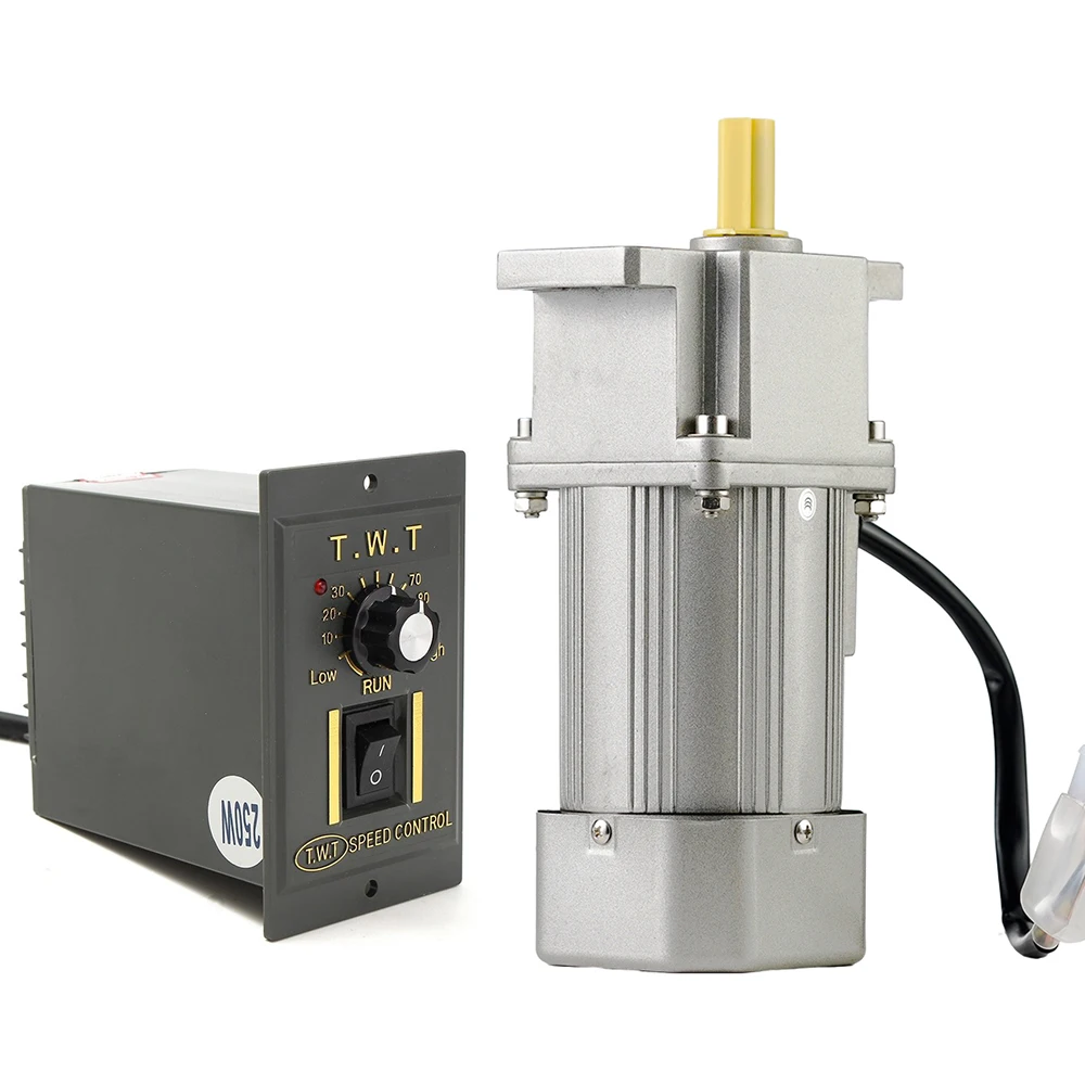 

90W 156rpm 5.21Nm Three Phase 380V AC Induction Variable Gear Motor with Gearbox